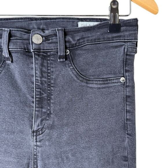 Rag & Bone High Rise Ankle Skinny Denim Jeans in Faded Black, Size 29‎ - Picture 6 of 13